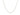 14k White Gold Gourmette Chain (1.40 mm)