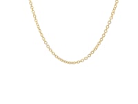 14k Yellow Gold Round Cable Link Chain (1.9 mm)