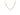 14k Yellow Gold Textured Paperclip Chain (3.5 mm)