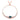 Adjustable Rose Gold Plated Graduated CZ Bolo Style Tennis Bracelet