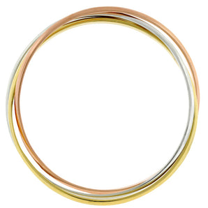 Tri-Hoop Bangle