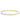 Simple Goldtone Finish Crystal Bangle