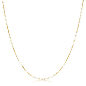 Delicate Gold Link Chain