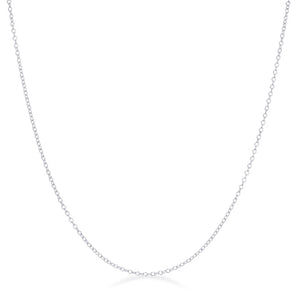 Delicate Sterling Silver Link Chain