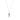 Sterling Silver Flip Flop Necklace with Cubic Zirconias