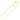 14k Yellow Gold Adjustable Box Chain 0.7mm