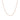 14k Rose Gold Singapore Chain 1.0mm