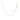 14k White Gold Diamond-Cut Bead Chain 1.0mm