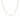 10k White Gold Wheat Chain 1.0mm