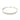 14k White Gold Heart Shape Textured Bracelet