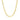 4.4mm 14k Yellow Gold Curb Chain