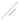 2.5mm 14k White Gold Solid Diamond Cut Rope Chain