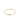 14k Yellow Gold 5 1/2 inch Childrens ID Bracelet with Enameled Heart