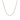 10k White Gold Solid Diamond Cut Rope Chain 1.5mm