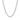 4.6mm 14k White Gold Oval Rolo Chain
