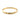 14k Yellow Gold Domed Bangle with a Weave Motif