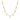 Choker Necklace with Hammered Beads in 14k Yellow Gold