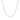 14K White Gold Paperclip Chain (2.5mm)