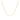 14k Yellow Gold Round Snake Chain 0.9mm