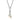 18k Yellow Gold and Sterling Silver Popcorn Style Necklace with Pearl Accents