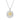 Designer Sterling Silver and 14k Yellow Gold Sand Dollar Pendant