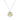 Designer Sterling Silver and 14k Yellow Gold Sand Dollar Pendant