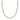 18k Yellow Gold and Sterling Silver Rhodium Plated Multi Style Chain Necklace