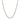 2.1mm 14k White Gold Round Wheat Chain