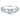 14k White Gold Double Infinity Diamond Engagement Ring Mounting