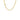 14k Yellow Gold 2.4mm Light Weight Wheat Chain