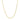 14k Yellow Gold Adjustable Box Chain 1.1mm