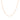 14k Rose Gold Adjustable Cable Chain 0.9mm