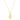 14k Yellow Gold High Polish Hamsa Amulet Necklace