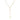 14k Tri-Color Gold Rosary Chain Necklace