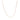 18k Rose Gold Diamond Cut Cable Link Chain 0.8mm