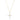 14k Yellow Gold Pearl Cross Pendant