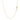 Double Extendable Cable Chain in 14k Yellow Gold (1.0mm)