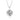 Sterling Silver Pendant with a Ridge Textured Love Knot Design