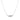 14K White Gold Angel Wing Necklace