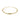 3.2mm 10k Yellow Gold Mariner Link Anklet