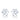 Reign 3.4ct CZ Rhodium Stainless Steel Stud Earrings