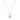 .32Ct Rhodium Star Necklace with Shimmering CZ