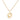 Goldtone Sunburst Necklace