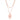 Rose Gold Plated Double Chain HOPE Necklace