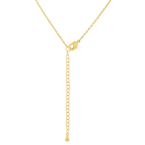 Golden Initial K Pendant