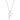 Elaina Rhodium Stainless Steel F Initial Necklace