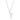 Elaina Rhodium Stainless Steel Y Initial Necklace