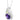 Majestic Amethyst Cubic Zirconia Pendant