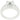 Classic Rhodium Plated Engagement Ring