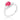 Shonda 1.8ct Fuchsia CZ Rhodium Cushion Classic Statement Ring